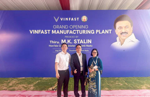 Tân Phát ETEK tiếp tục mở rộng thị trường quốc tế với dự án tại nhà máy VinFast Ấn Độ